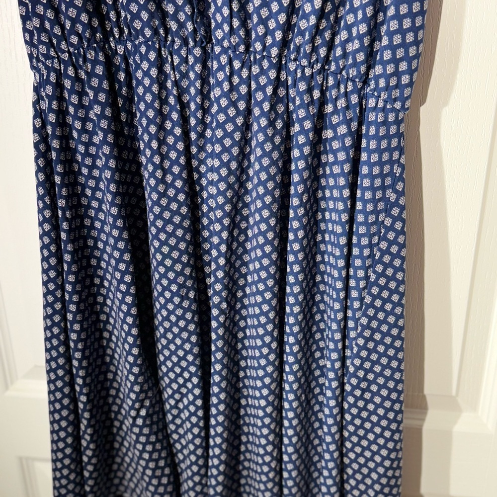 Blue Patterned Dress - Picture 4 of 6